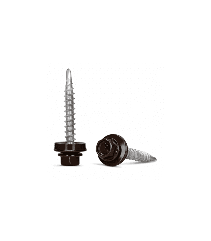 Surub Tabla 4.8x35mm RAL 8017 - preview