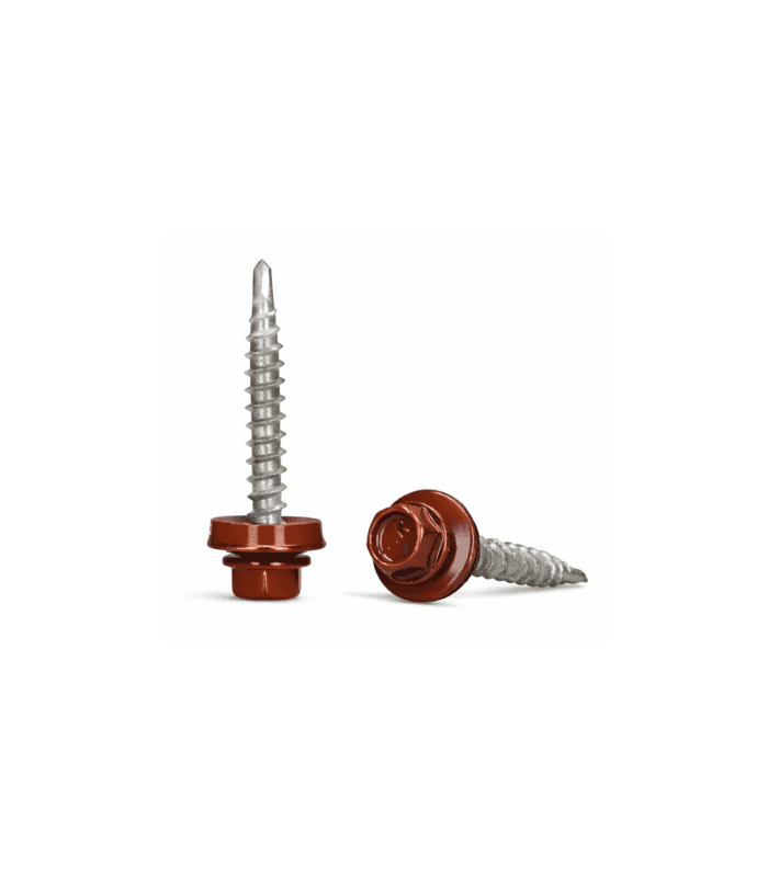 Surub Tabla 4.8x50mm RAL8004 - preview