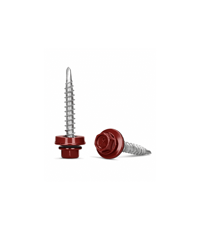 Surub Tabla 4.8x50mm RAL3009 - preview